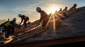 workers expertly operate concrete pump its mechanical efficiency controlled flow ensuring that concrete is delivered precisely its intended location generated by ai