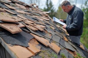 Wind Damage Roof Repair in New Jersey